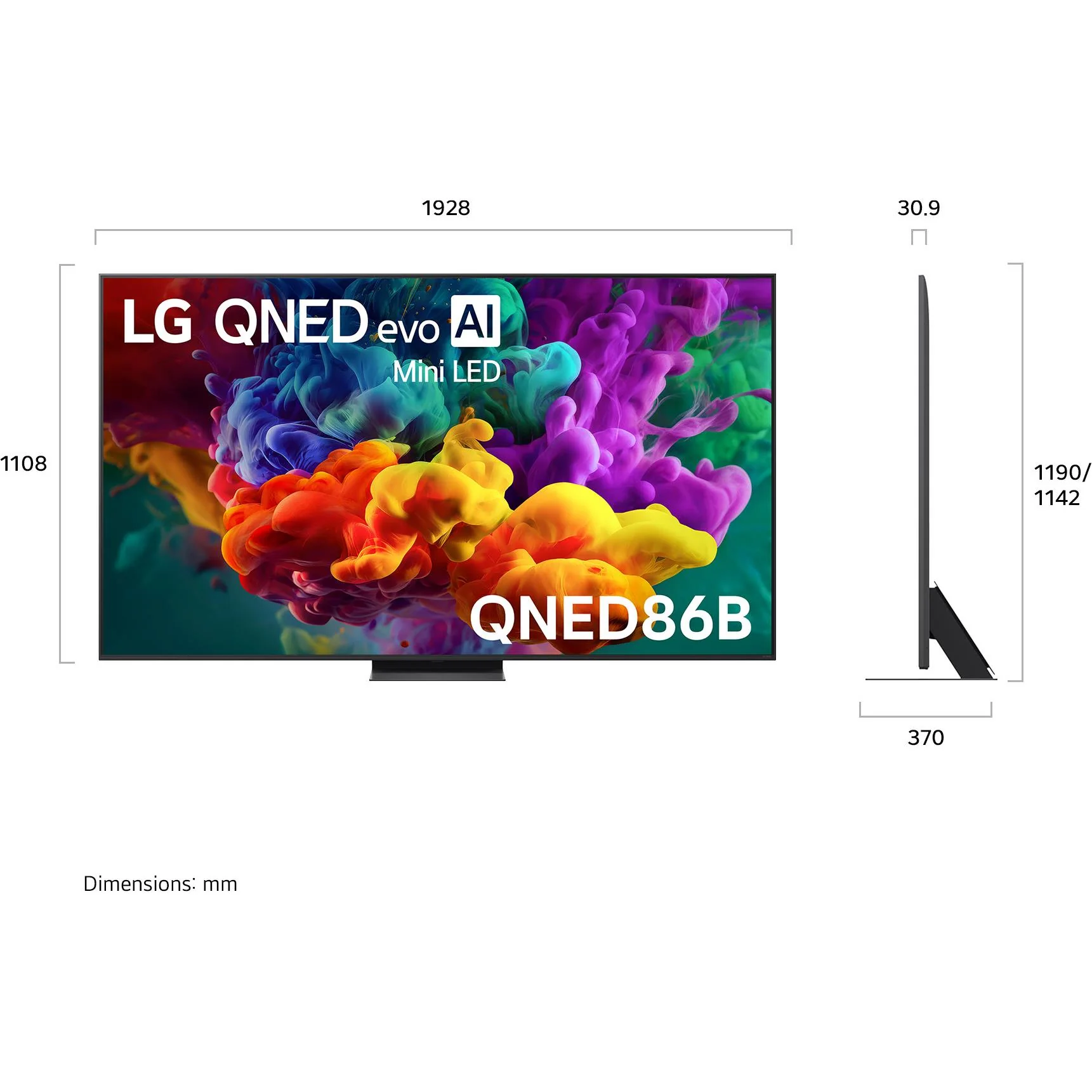 LG 86" QNED86B EVO AI Mini-LED 4K Smart TV [2026] - Image 4