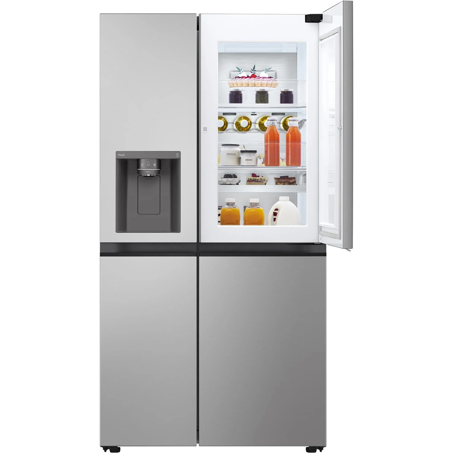 LG GS-D600PLC 635L Side by Side Fridge - Image 2