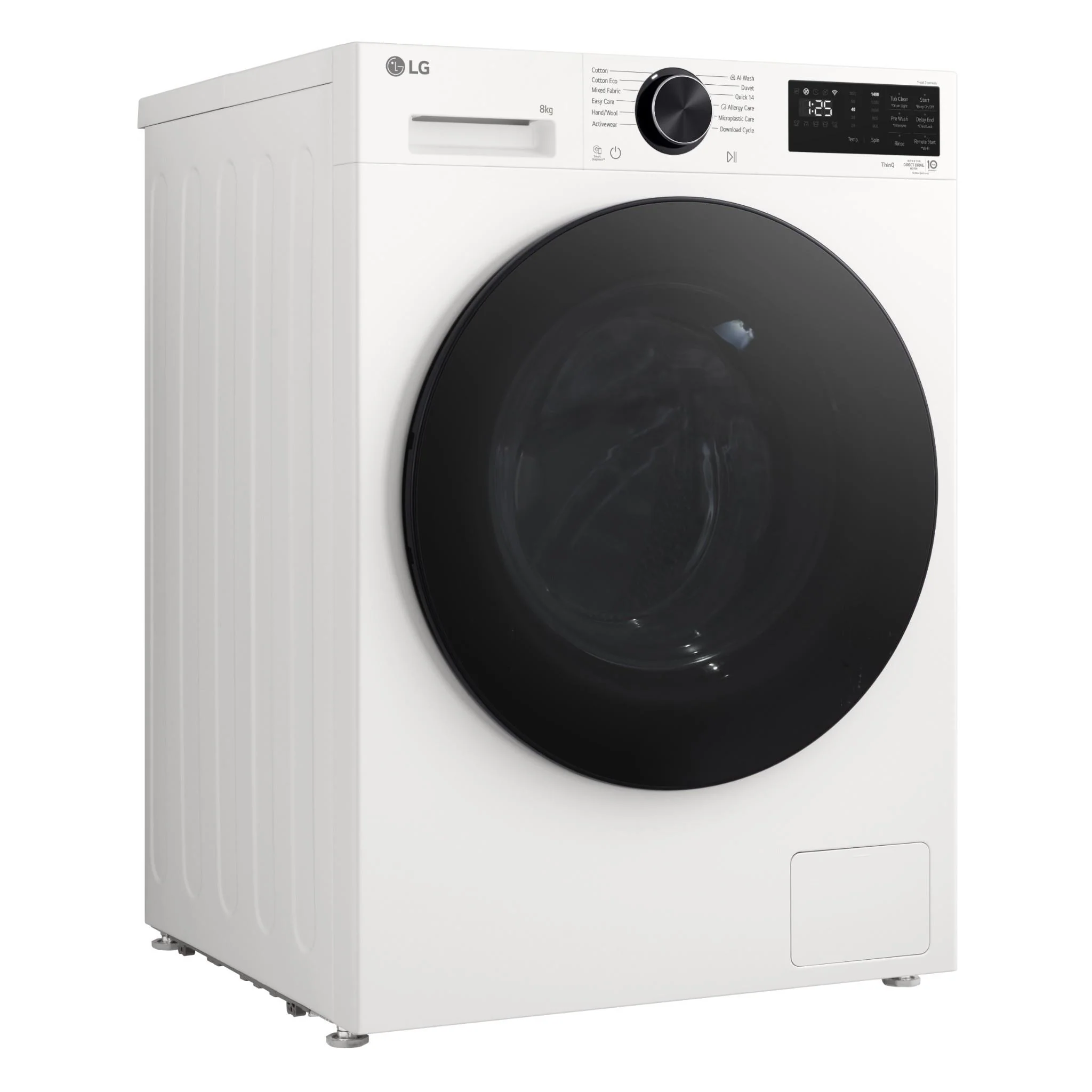 LG WX3-1408W Series 3 8kg AI front load Washer - Image 2