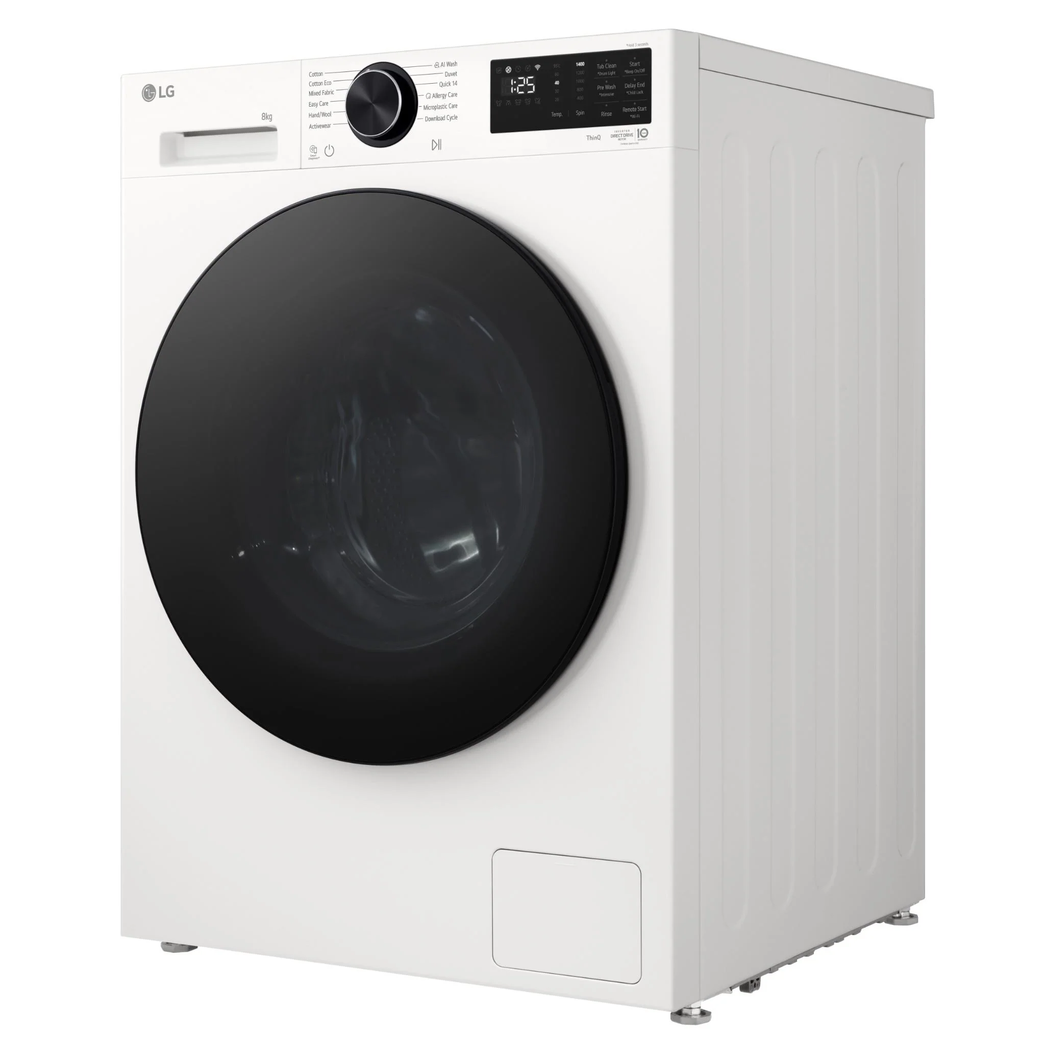 LG WX3-1408W Series 3 8kg AI front load Washer - Image 3