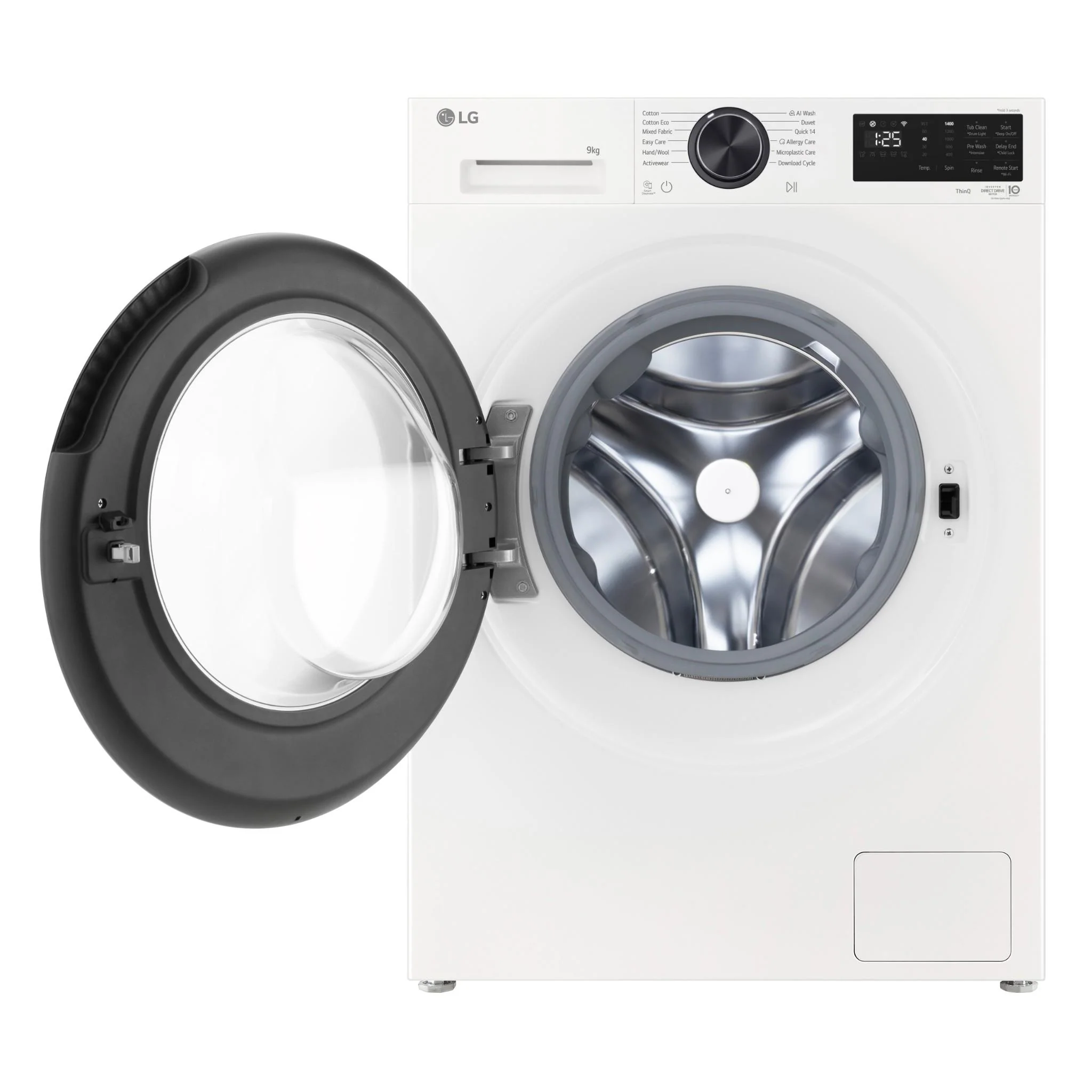 LG WX3-1409W Series 3 9kg AI front load Washer - Image 2