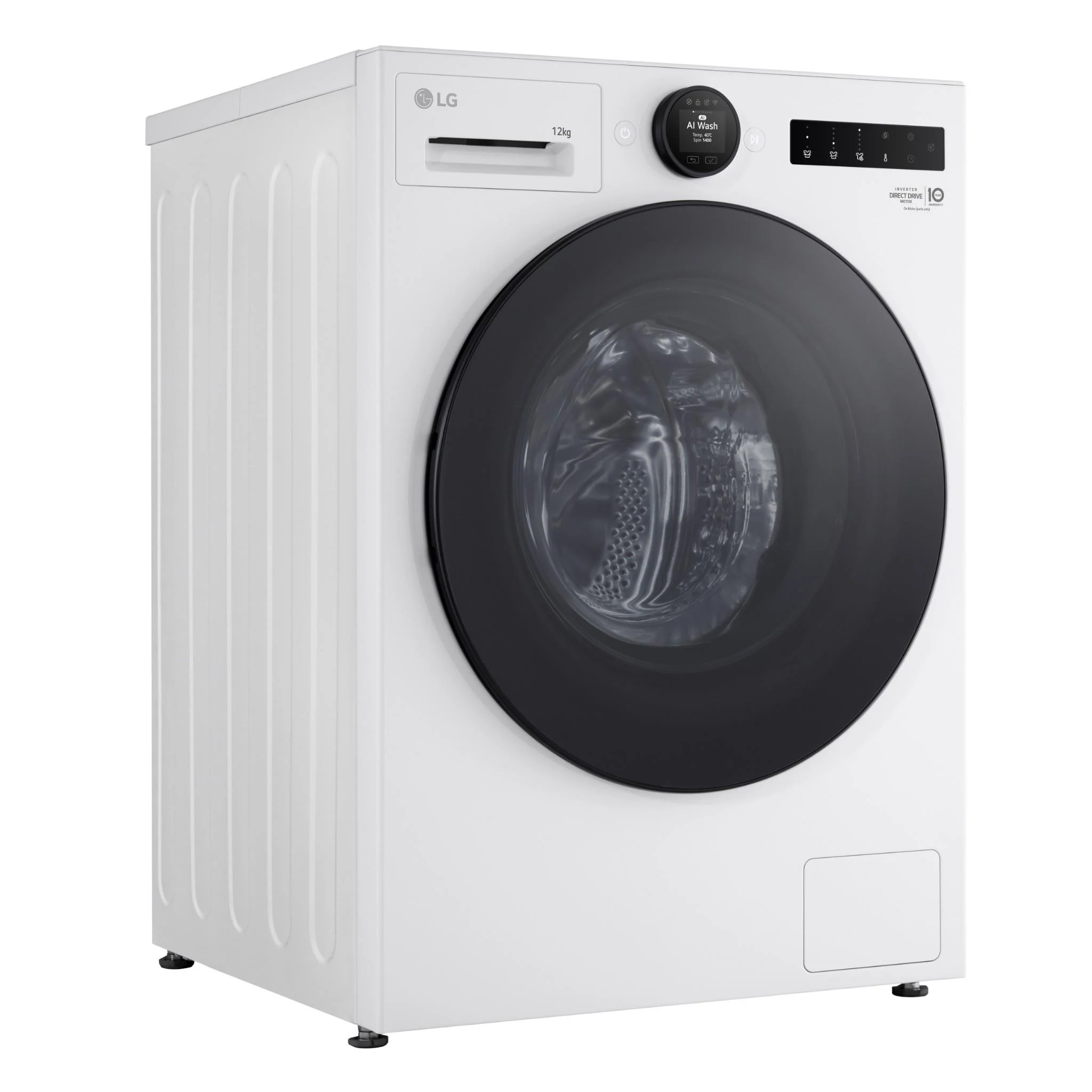 LG WX9-1412W Series 9 12kg Front Load Washer (White) - Image 6