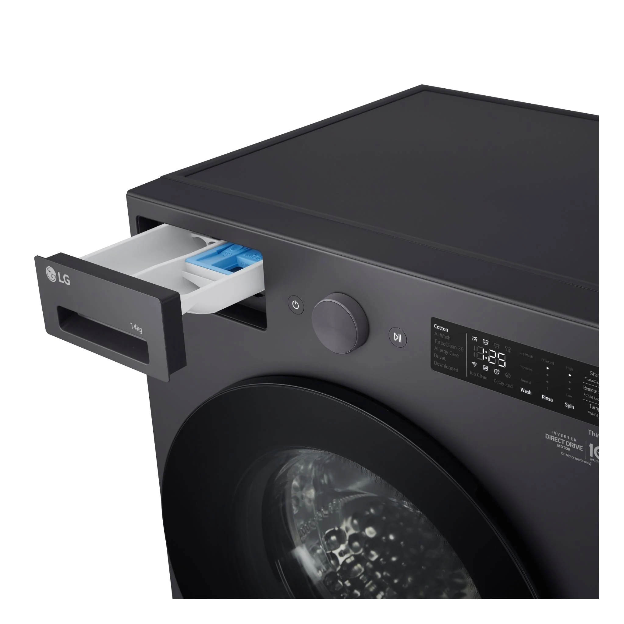 LG WXLS-1014GX 14kg XL Series AI Front Load Washing Machine (Matte Graphite) - Image 5