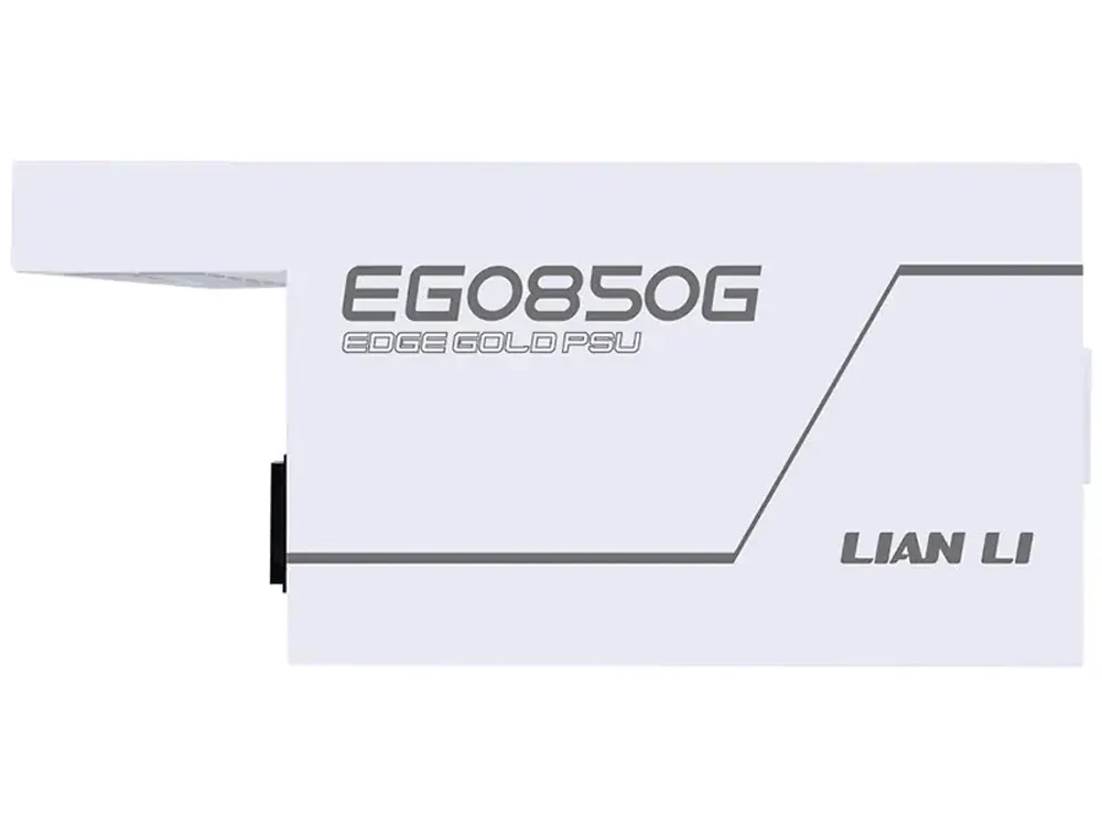 Lian Li Edge Gold 850W 80+ Gold Modular ATX 3.1 Power Supply - White (USB hub not included) - Image 4