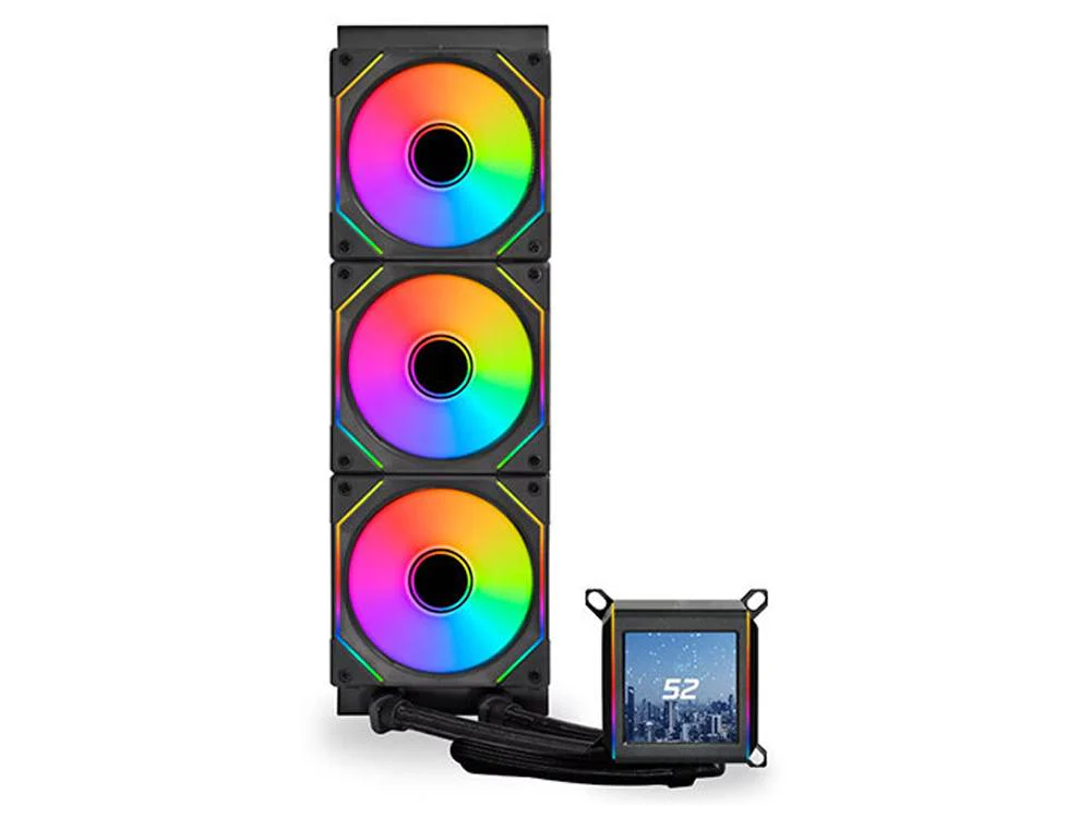 Lian Li Galahad II 360 ARGB AIO CPU Cooler (Black) - Image 2