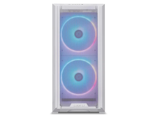 Lian Li LANCOOL 216 RGB Mid-Tower E-ATX Case with ARGB Fans - White - Image 2