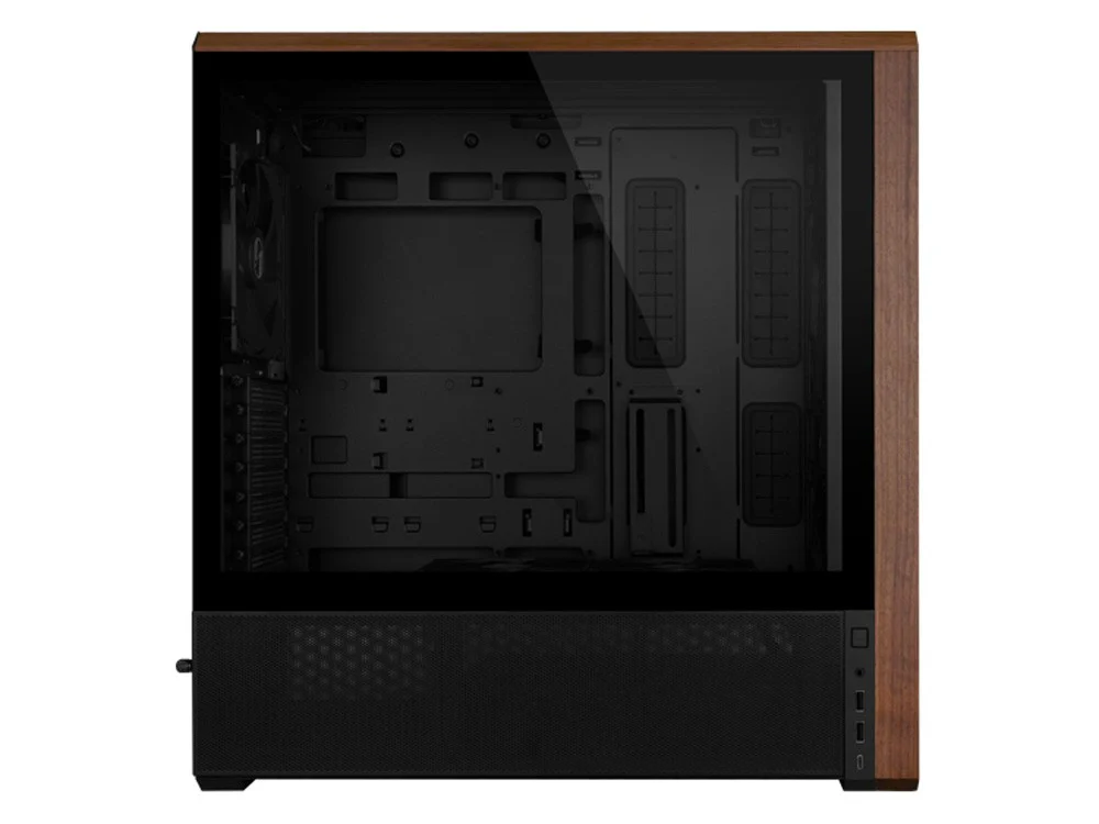 Lian Li Lancool 217 Wood Frame Mid-Tower Case - Black - Image 4