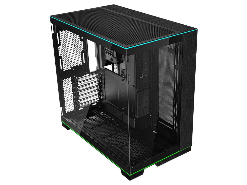 Lian Li O11 Dynamic EVO RGB Tempered Glass Mid-Tower Case - Black - Image 2