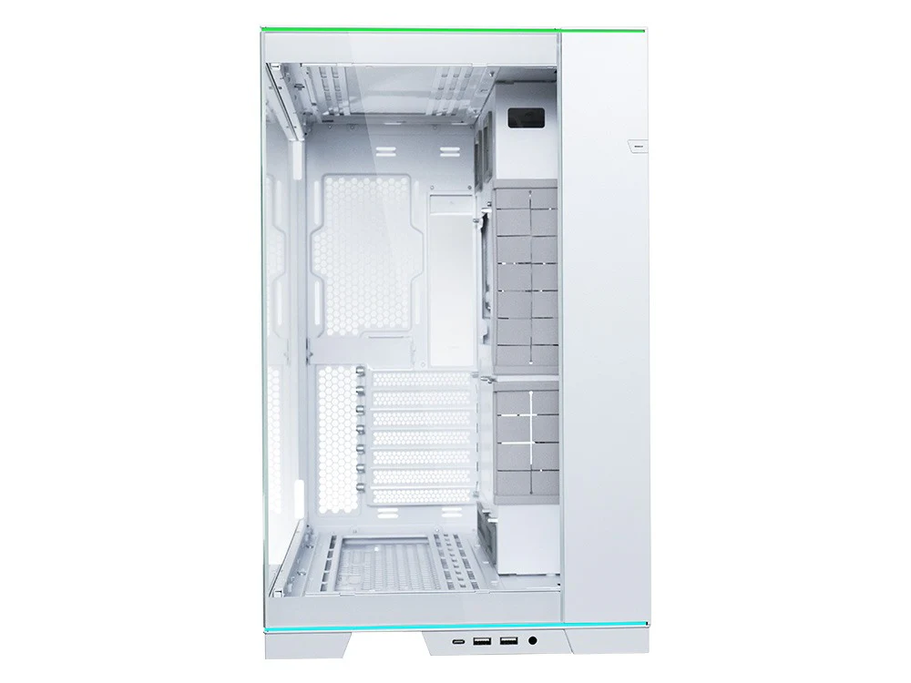 Lian Li O11 Dynamic EVO RGB Tempered Glass Mid-Tower Case - White - Image 9