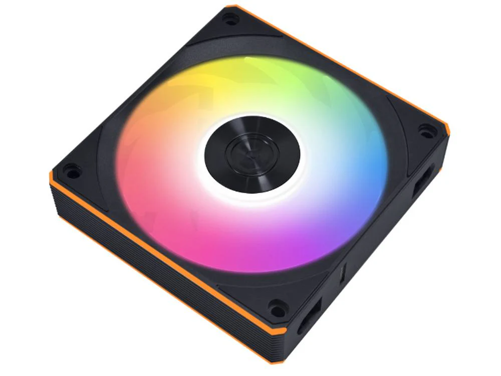 Lian Li UNI FAN CL Wireless 120mm ARGB Reverse Blade PWM Fan - Black (3-Pack) - Image 2