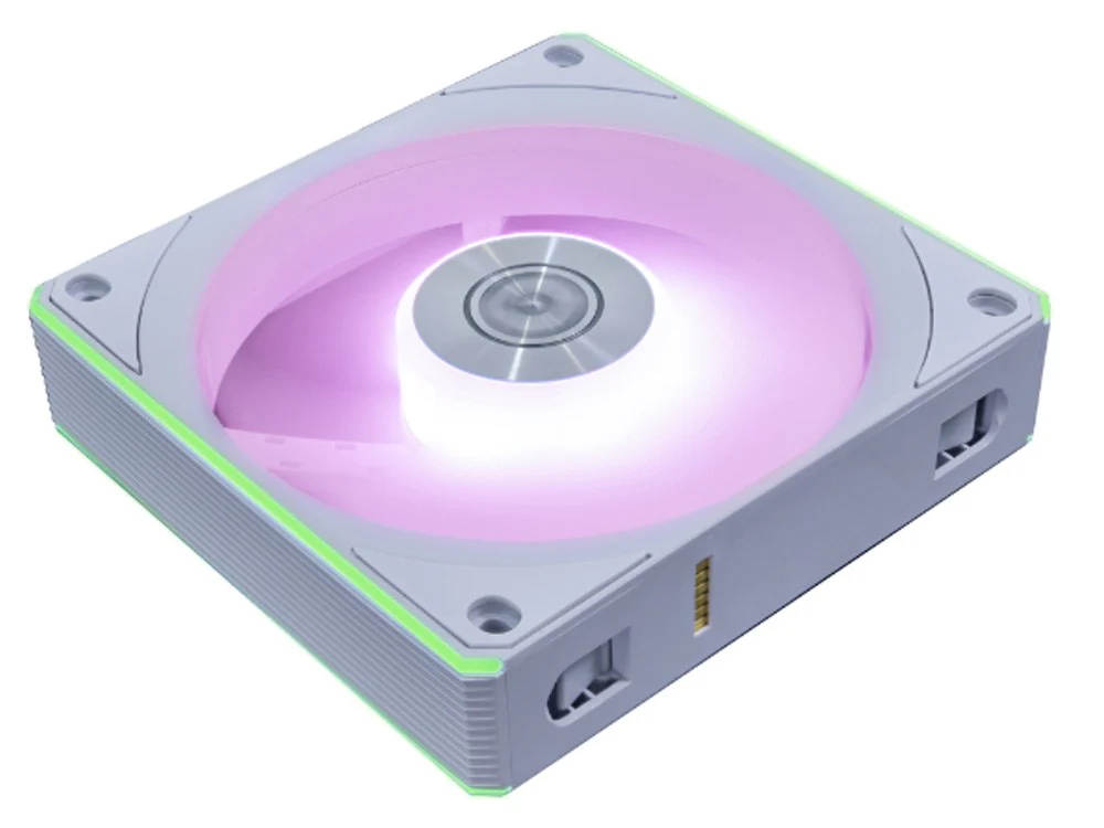 Lian Li UNI FAN CL Wireless 120mm ARGB Reverse Blade PWM Fan - White - Image 3