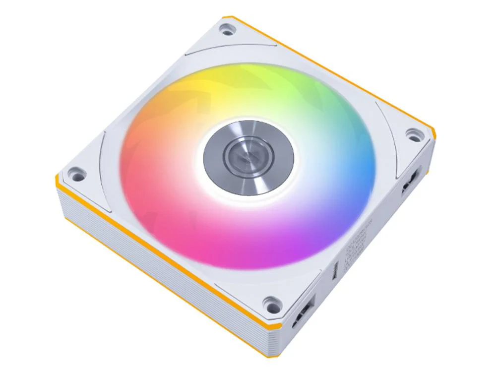 Lian Li UNI Fan CL Wireless 120mm RGB White PWM Fan with Controller - Triple Pack (12CL1W3W) - Image 2