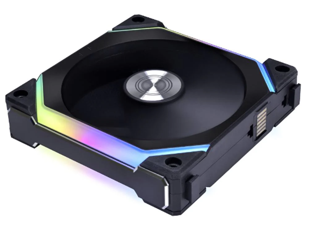 Lian Li Unifan SL V2 120mm ARGB Reverse Blade PWM Fan (Black) - Image 2