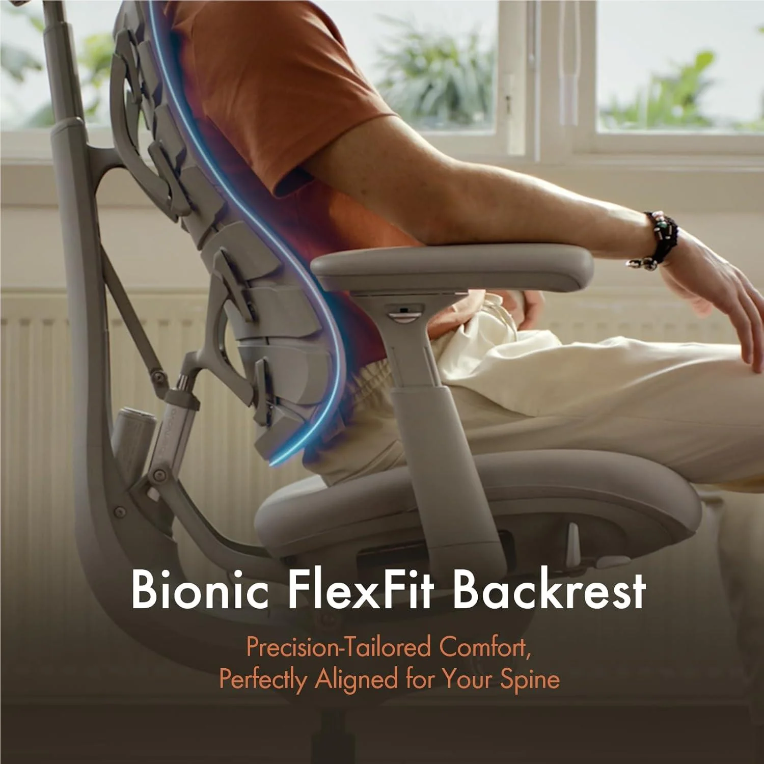 LiberNovo Omni Smart Dynamic Ergonomic Chair (Midnight Black) - Image 4