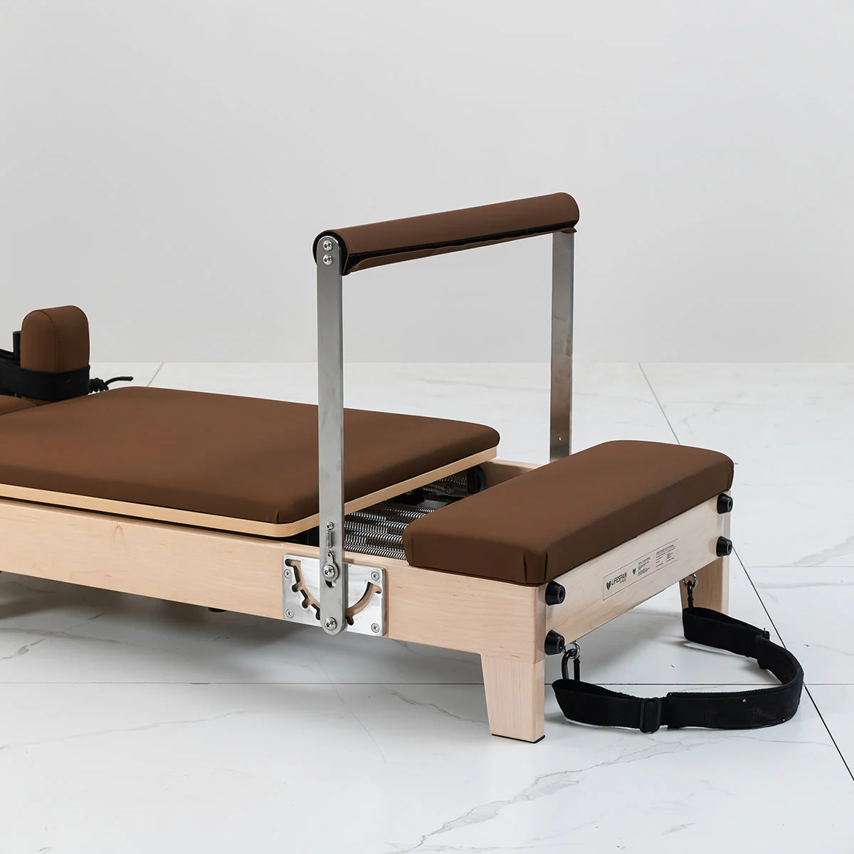 Lifespan Folding Wooden Pilates Reformer (Espresso) - Image 7