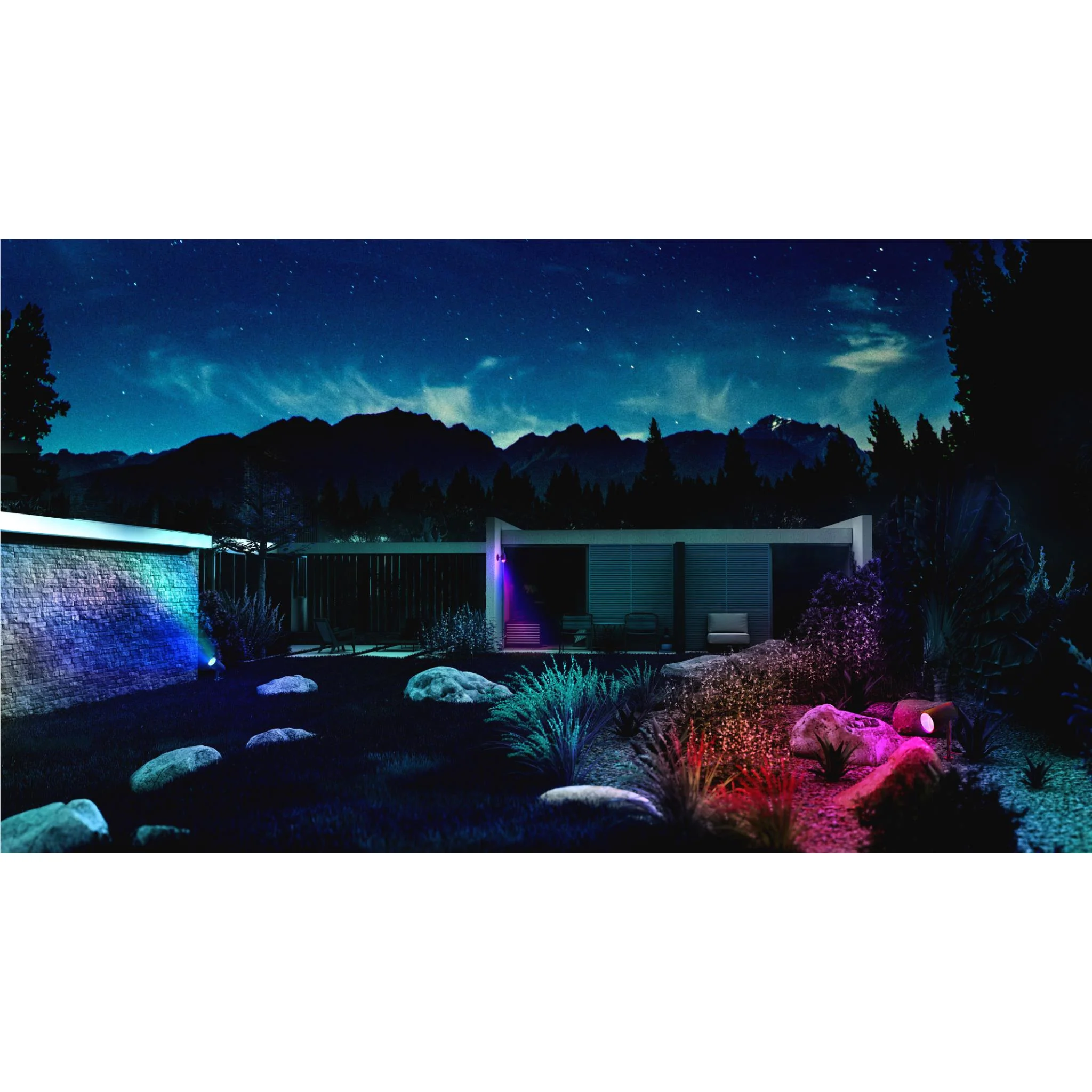 LIFX SuperColour Outdoor Round Spotlight - Image 3