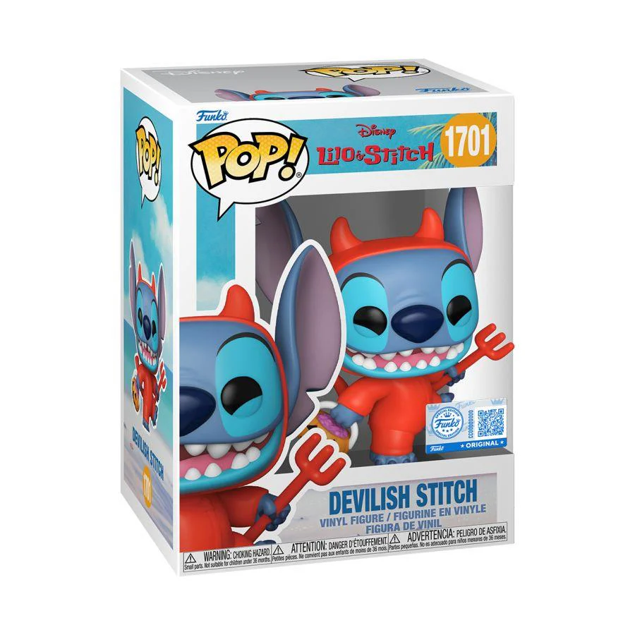 Lilo & Stitch - Stitch as Devil Pop! Vinyl - Image 2