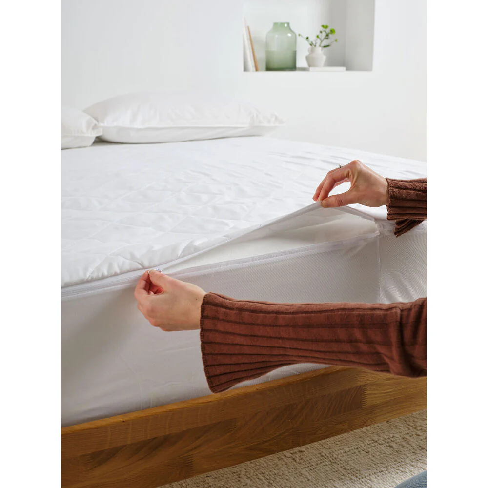 Linen House Queen Quilted Electric Heating Blanket (Cream) - Image 4