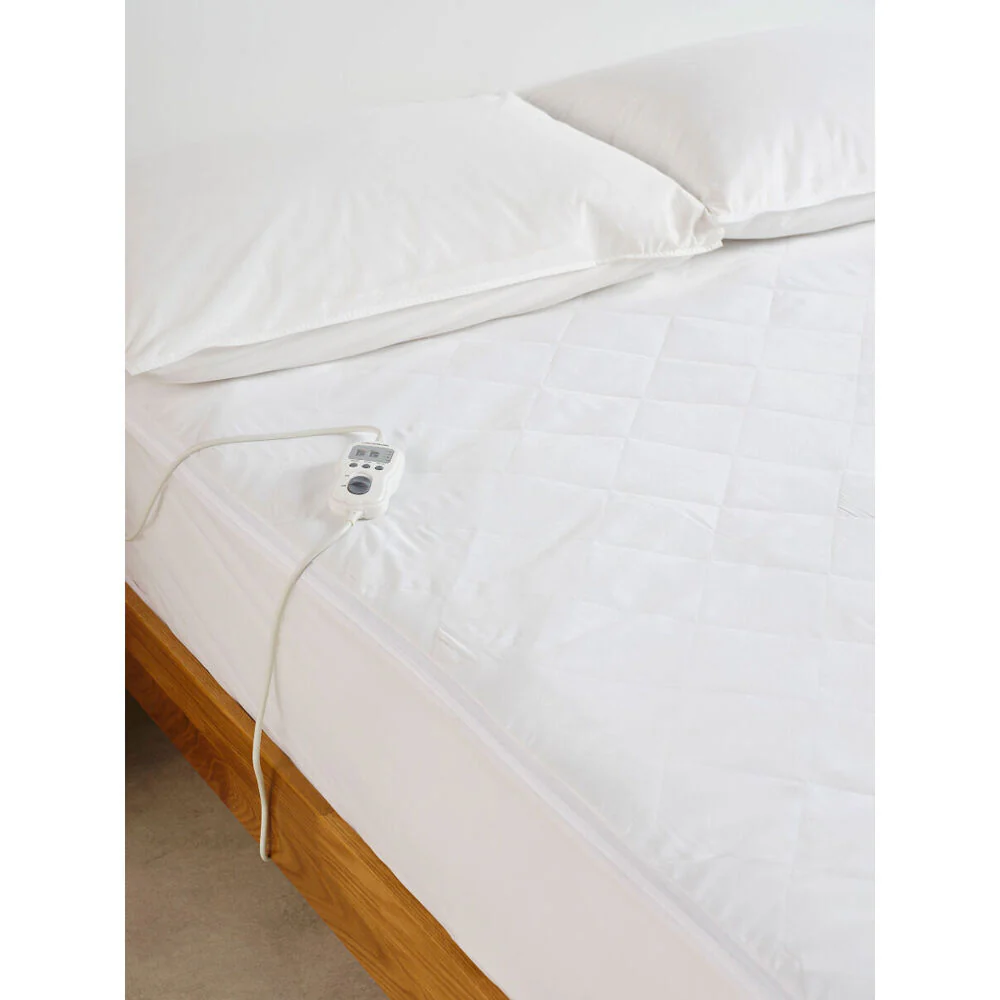 Linen House Quilted Electric Blanket (Long Single, Cream) - Image 3