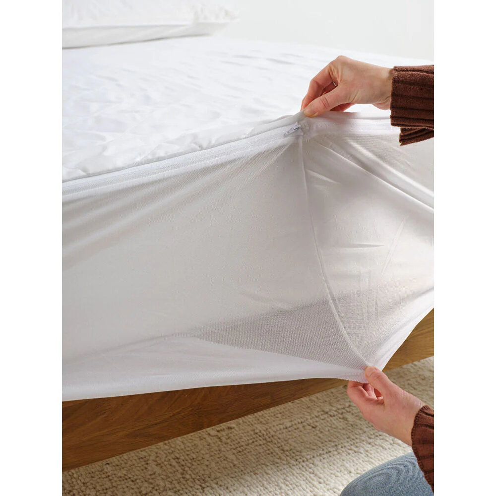 Linen House Quilted Electric Blanket (Long Single, Cream) - Image 6