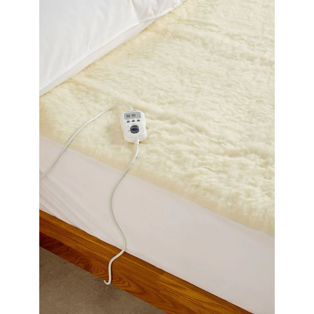 Linen House Wool Long Electric Blanket - Cream (King Single) - Image 4