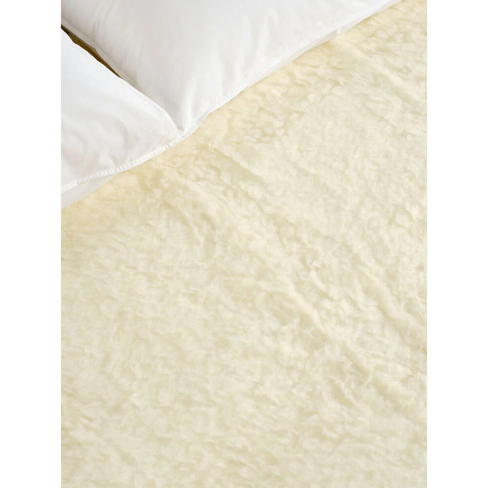 Linen House Wool Long Electric Blanket - Cream (King Single) - Image 6