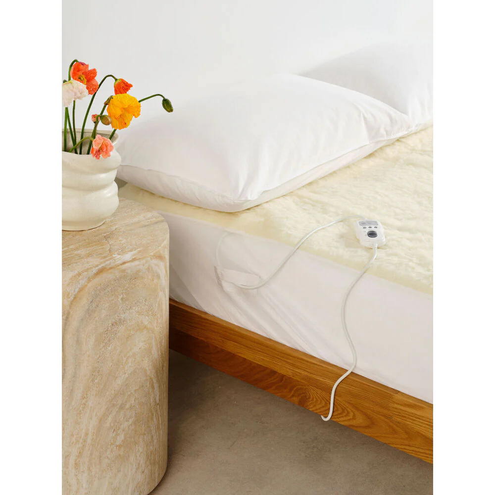 Linen House Woolen Multi-Zone Electric Blanket with Left-Hand Control – Cream (Long Single) - Image 3