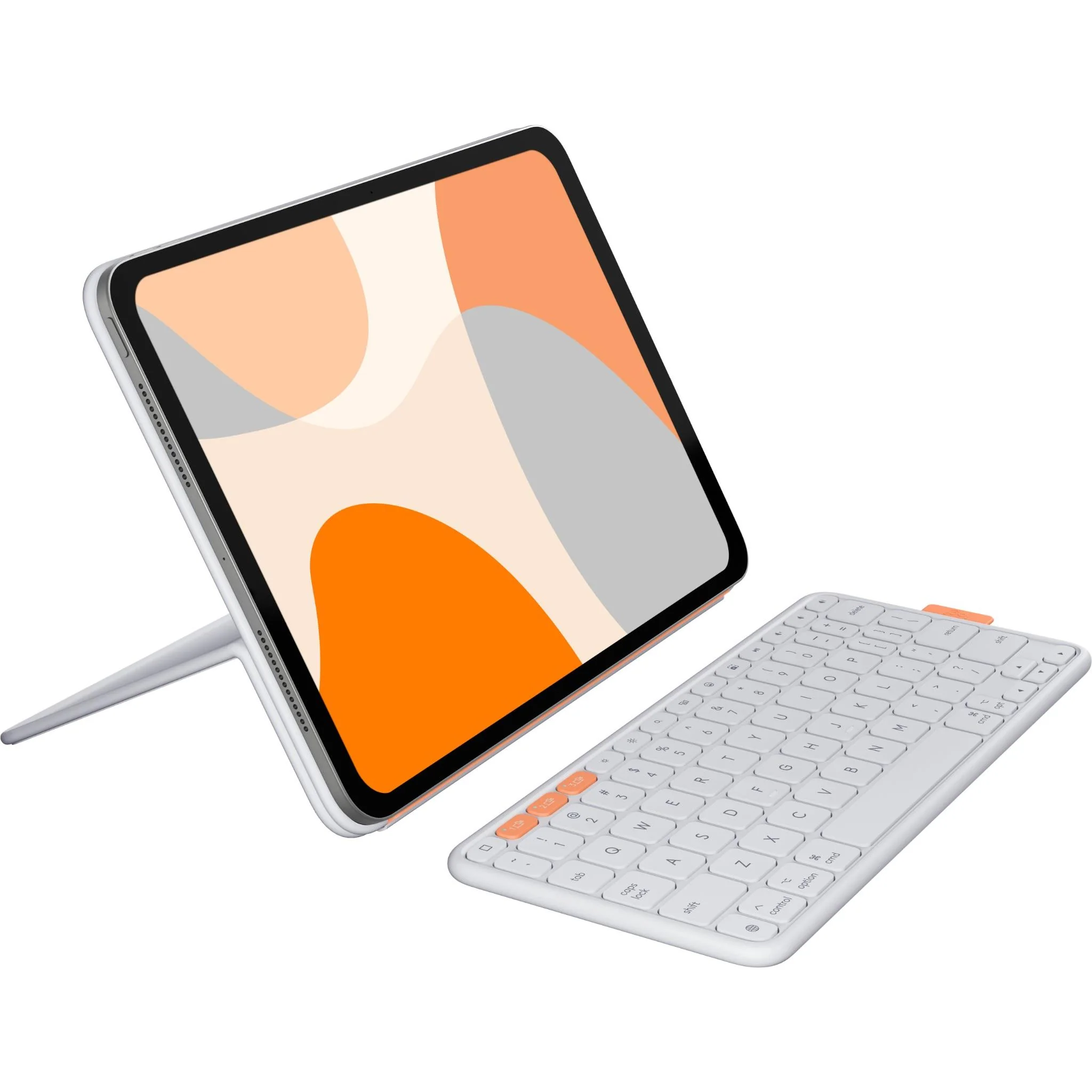Logitech Flip Folio for iPad Pro 11" M4 & Air 11" M4/M3/M2 & 5th Gen (Pale Grey) - Image 5