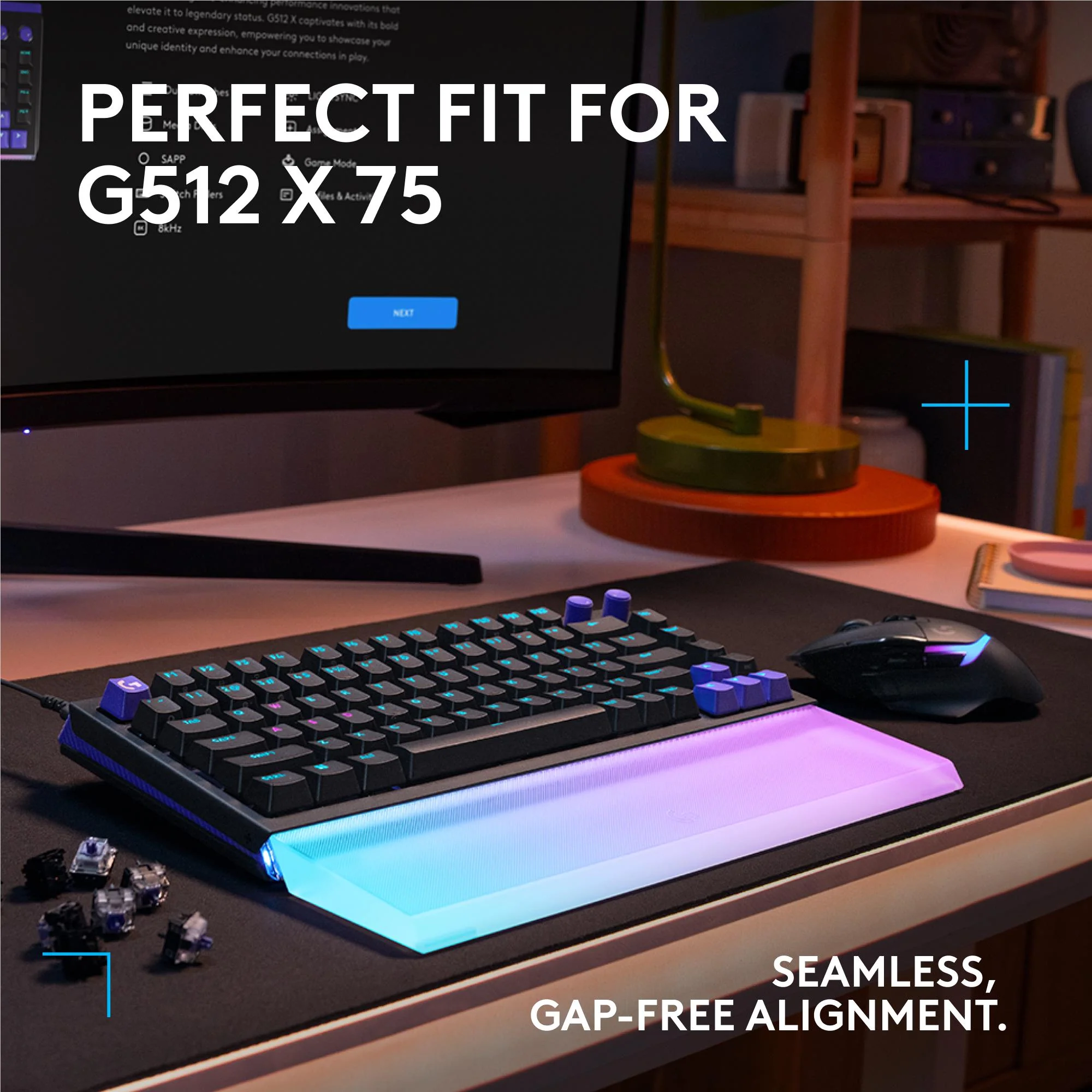 Logitech G G512 X 75 Palm Rest - Image 6