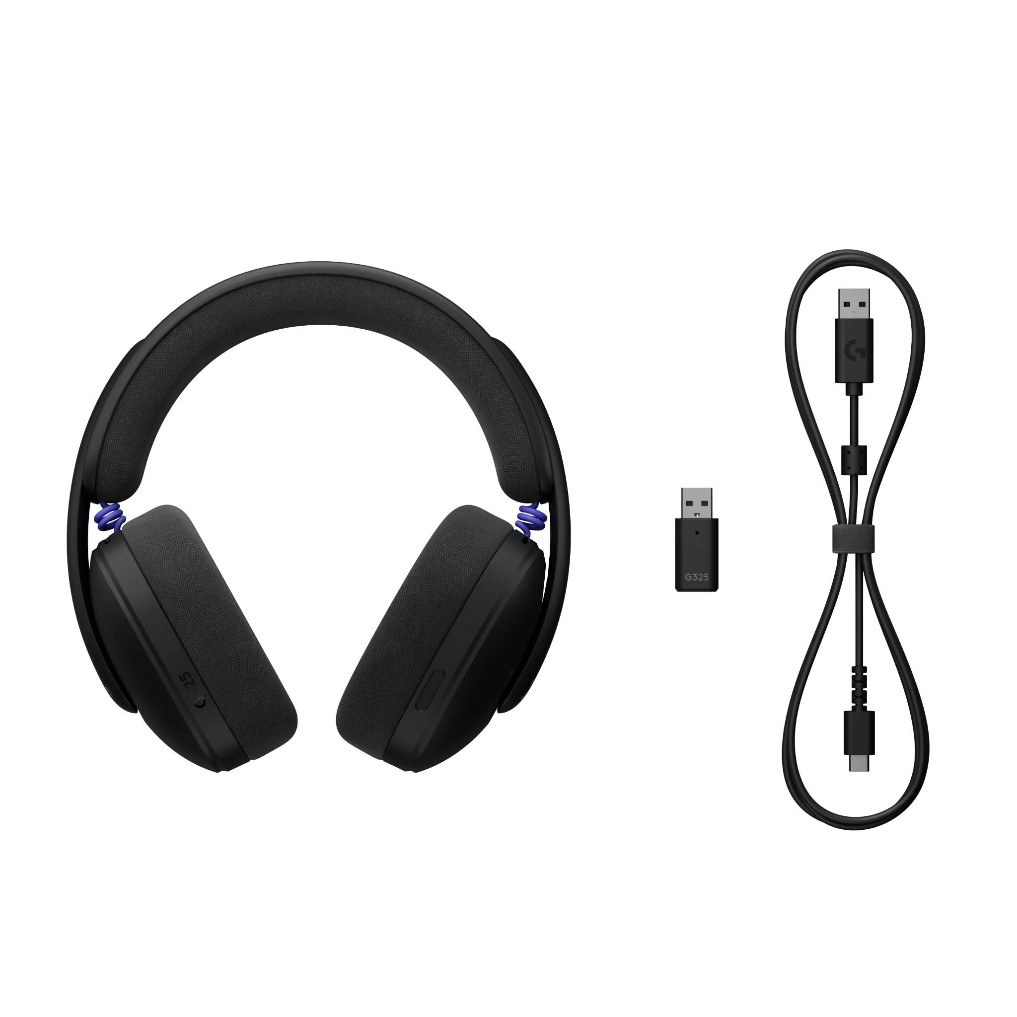 Logitech G325 LIGHTSPEED Wireless Gaming Headset (Black) - Image 8