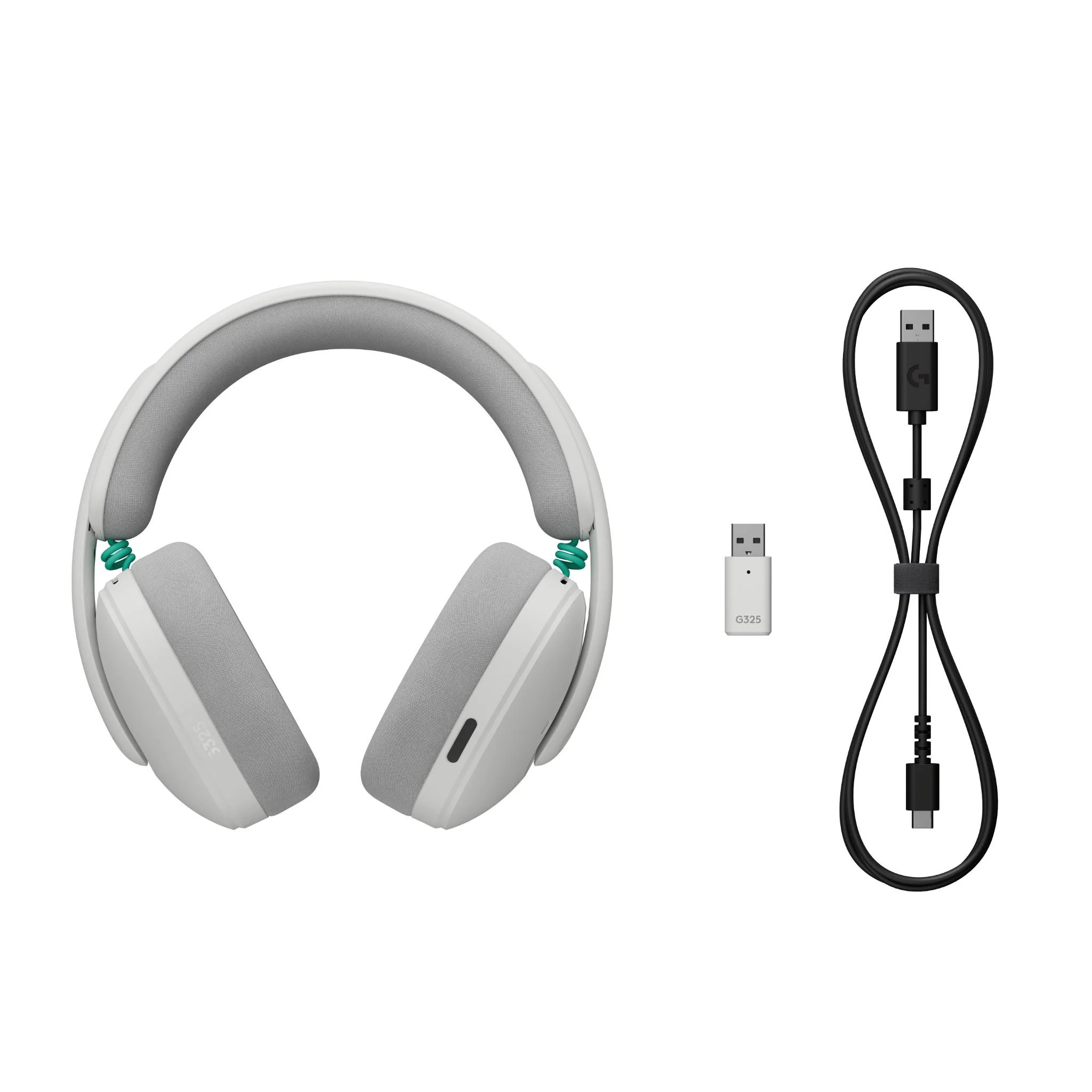 Logitech G325 LIGHTSPEED Wireless Gaming Headset (White) - Image 8