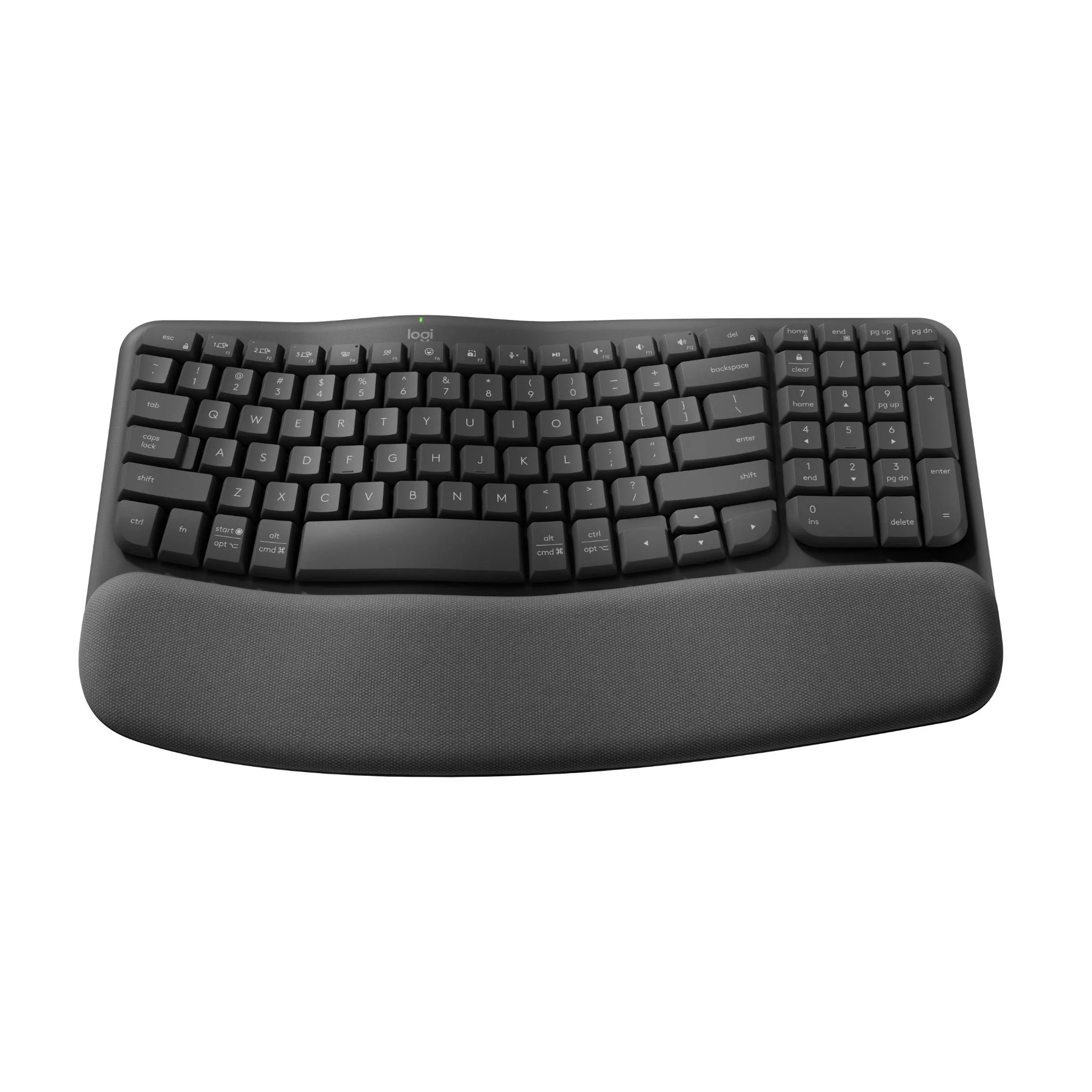 Logitech Wave Keys and Lift Keyboard and Mouse (Graphite) - Image 5