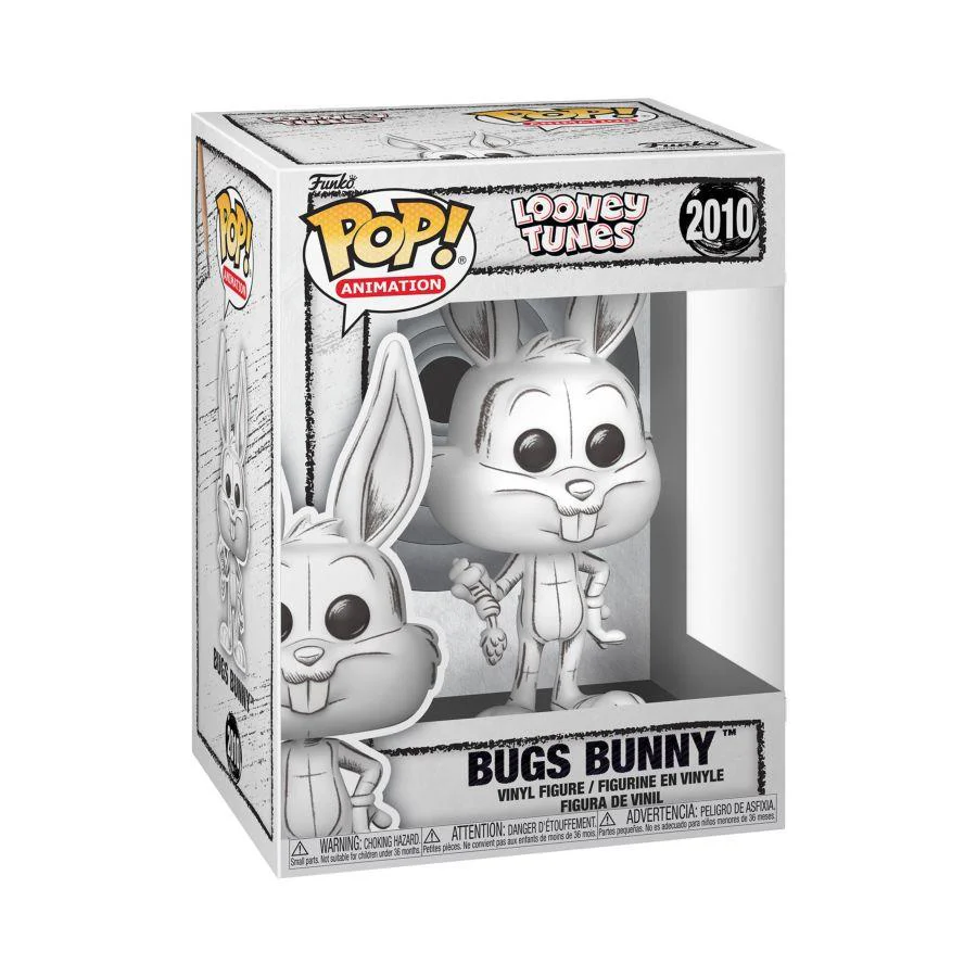Looney Tunes: Sketched - Bugs Bunny Pop! Vinyl - Image 2