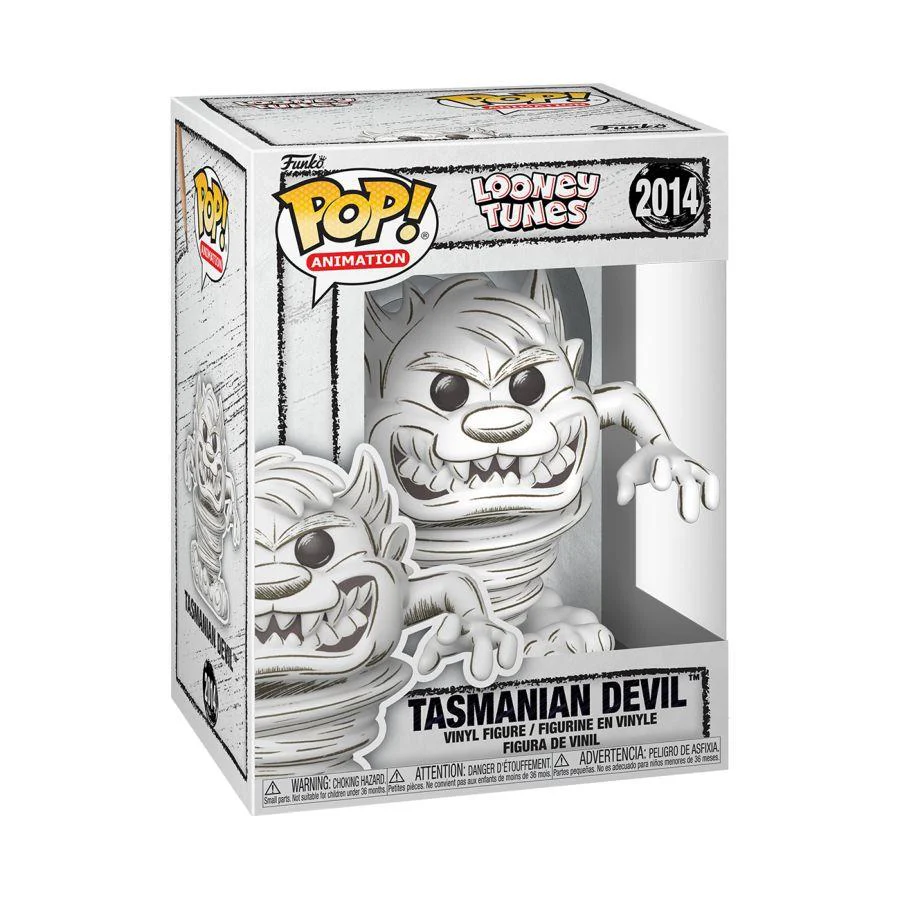 Looney Tunes: Sketched - Tasmanian Devil Pop! Vinyl - Image 2