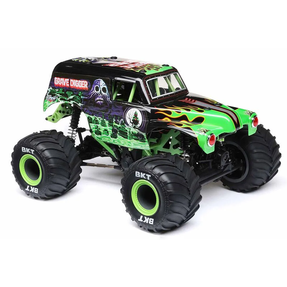 Losi Mini LMT Grave Digger RC Monster Truck - Image 4