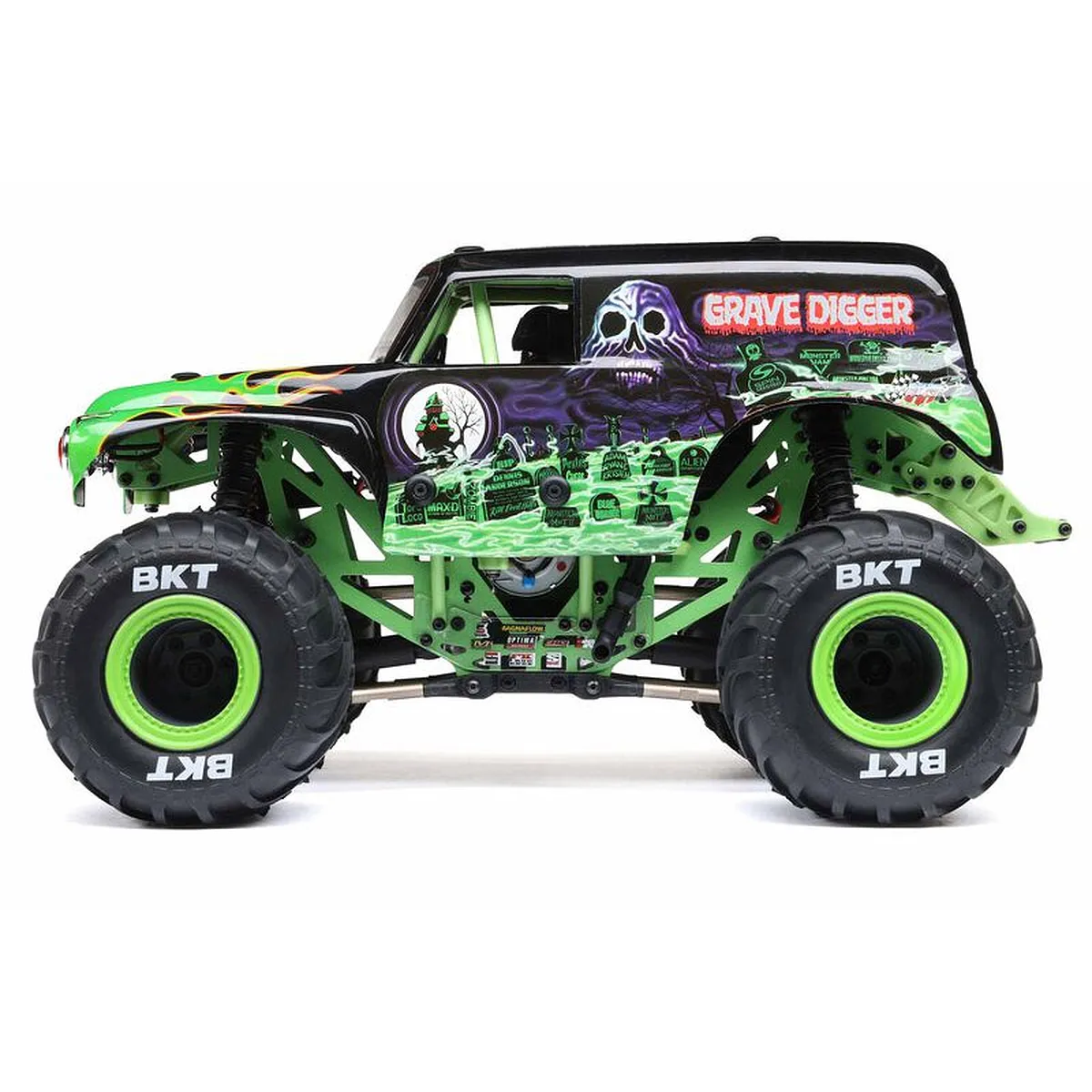 Losi Mini LMT Grave Digger RC Monster Truck - Image 6