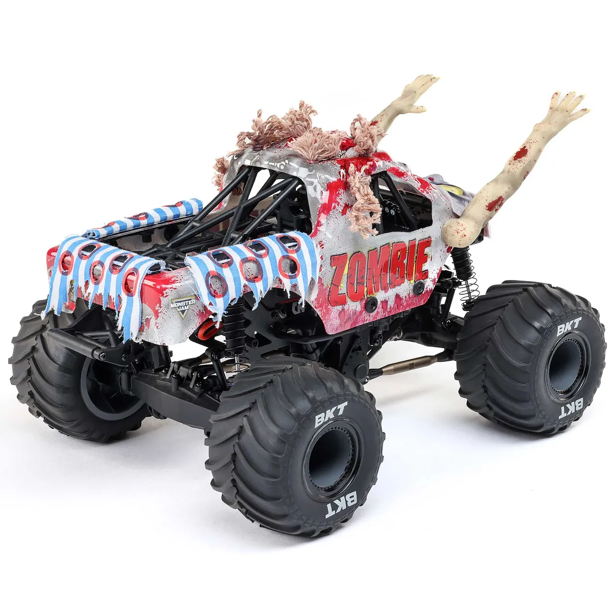 Losi Mini LMT Zombie Monster Truck RTR - Red - Image 3
