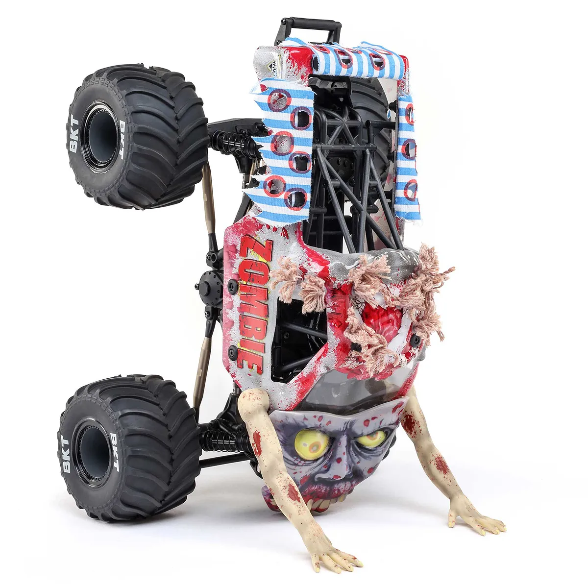 Losi Mini LMT Zombie Monster Truck RTR - Red - Image 7