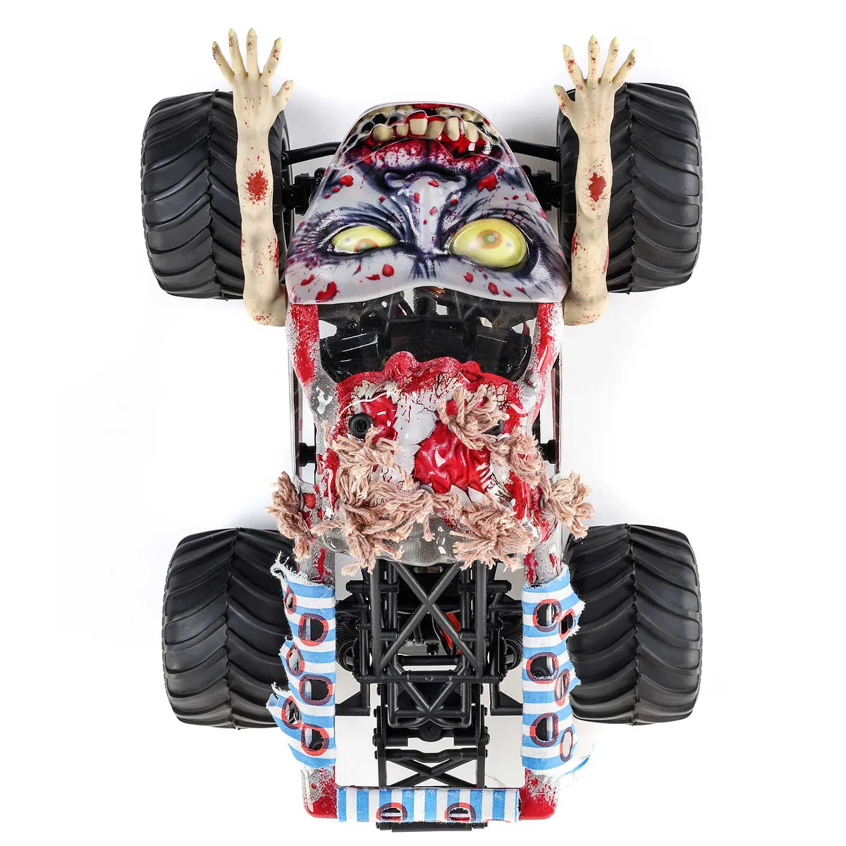 Losi Mini LMT Zombie Monster Truck RTR - Red - Image 9