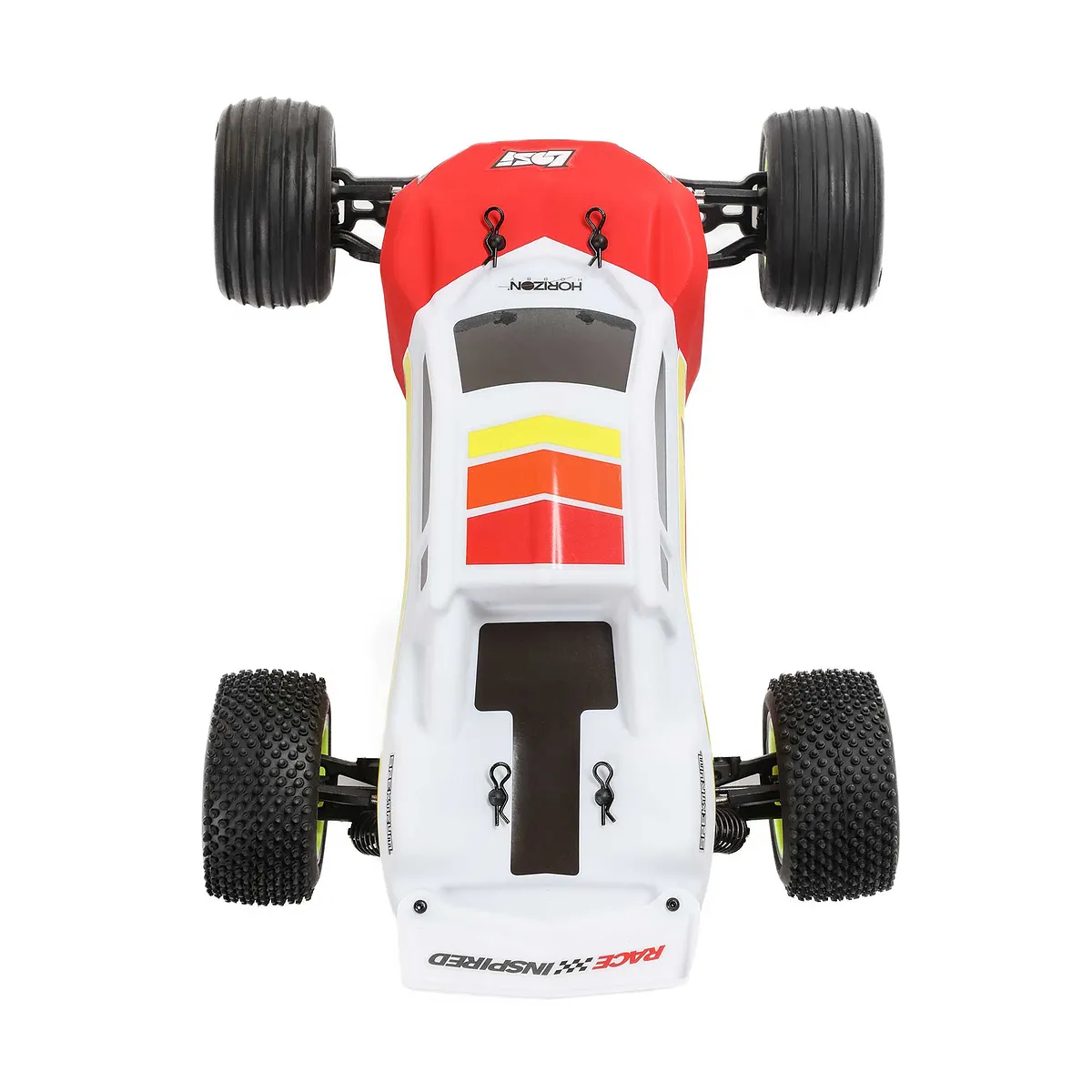 Losi Mini-T 2.0 RC Stadium Truck Electric Brushless 2WD 1/18 Scale RTR - Red - Image 6