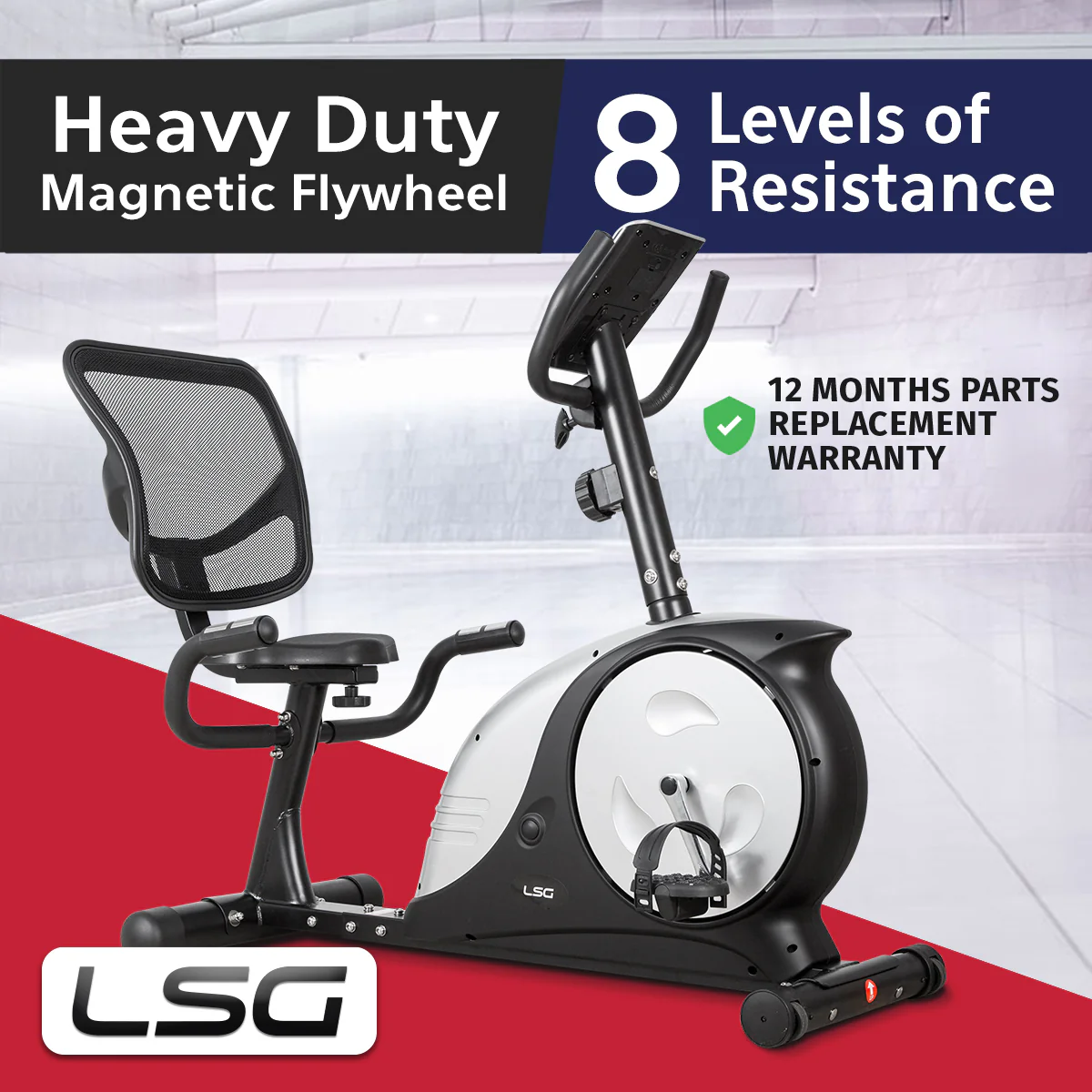 LSG Fitness RB-2 Recumbent bike - Image 2