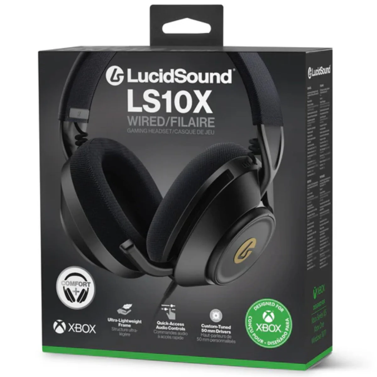 LucidSound LS10X Gen 2 Wired Gaming Headset for Xbox Series X|S (Black) - Image 8