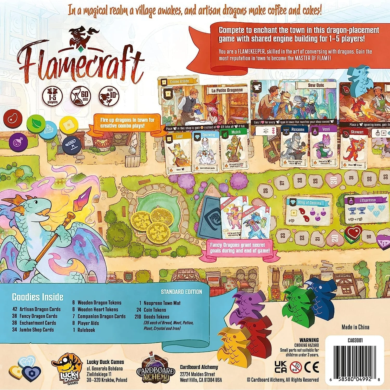 Lucky Duck Games Flamecraft Game - Image 3