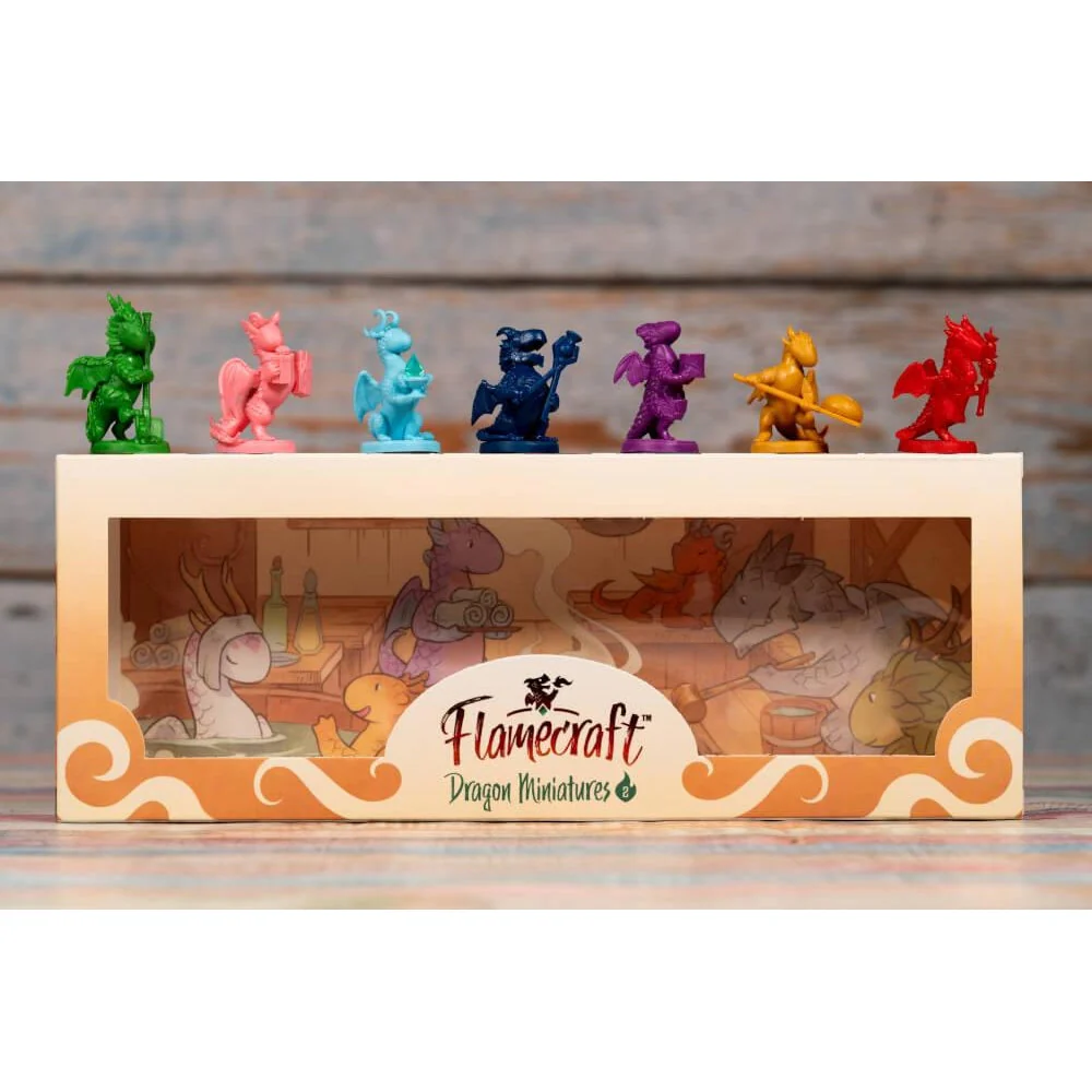 Lucky Duck Games Flamecraft New Deluxe Miniatures - Image 3