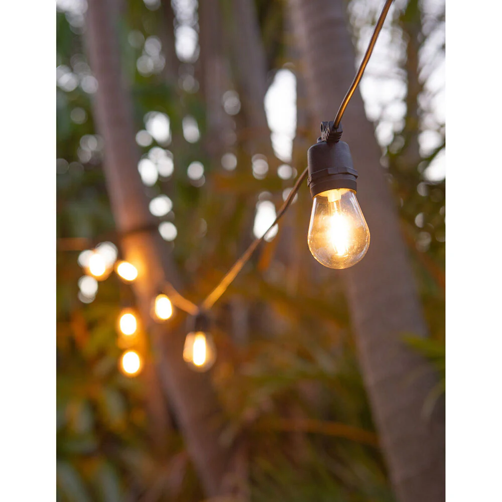 LumiFX 50 Bulb LED WIFI Smart Festoon Lights 20m Warm White - Image 9