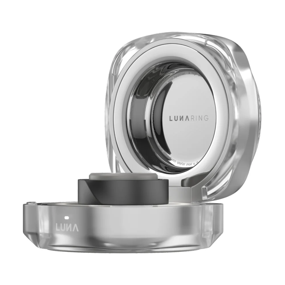 Luna Smart Ring Gen 2 Health Sleep Tracker Titanium Size 12 Lunar Black - Image 2