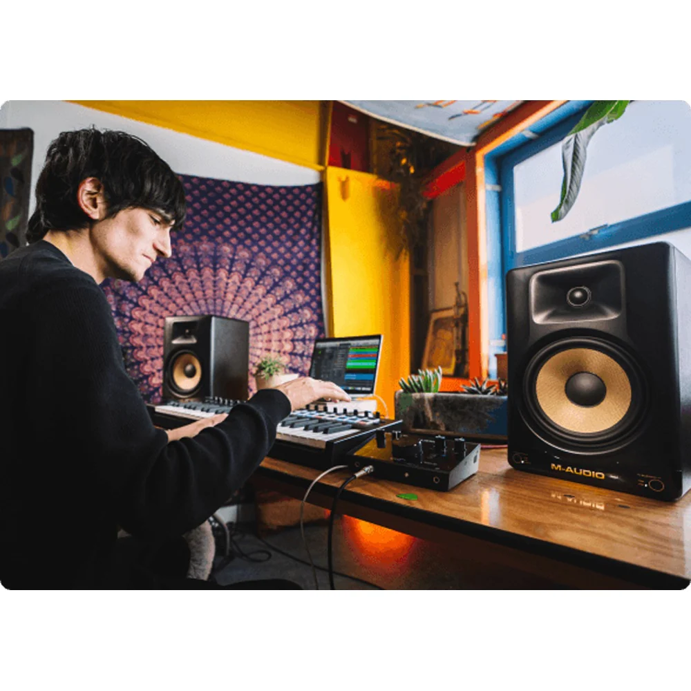 M-Audio Forty Eighty Bluetooth Nearfield Studio Monitor Speaker with DSP 150W - Image 4