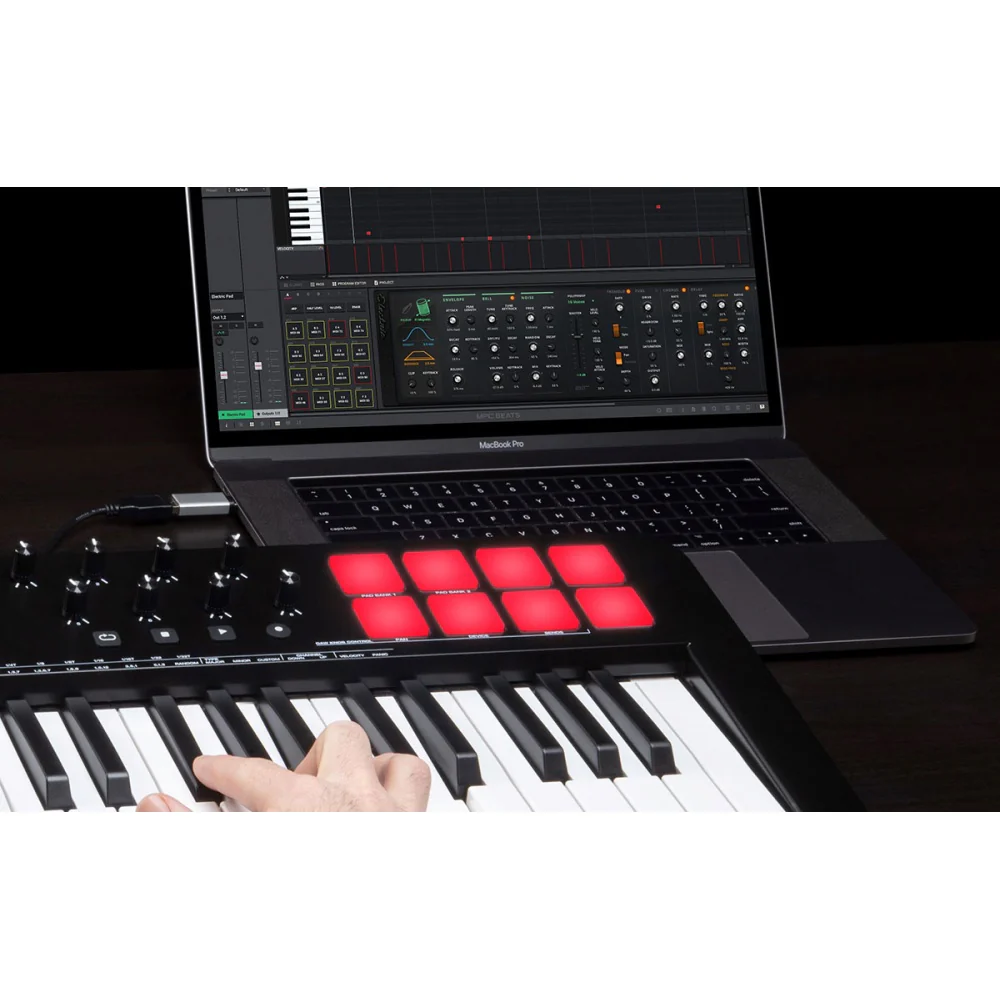 M-Audio Oxygen MKV USB-MIDI Connected Keyboard Controller Pads/Pots/Fader 49 Key - Image 5