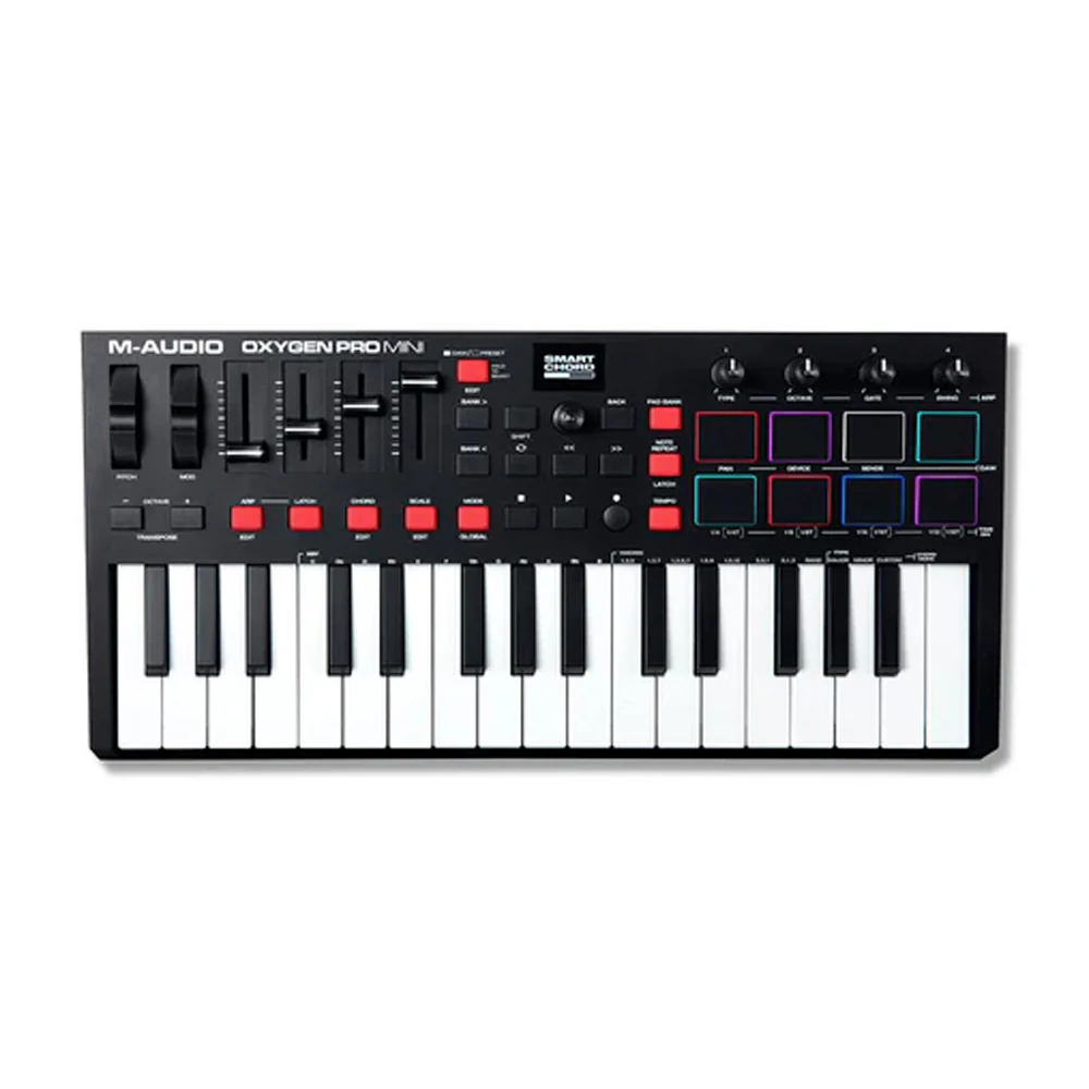 M-Audio Oxygen Pro Mini USB Controller 32Key Keyboard - Image 2