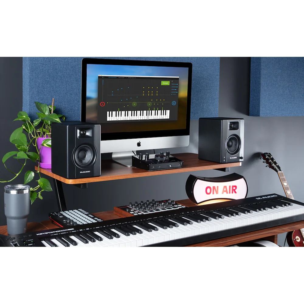M-Audio Semi-Weighted MK3 Keystation Electronic Keyboard USB-MIDI Connect 88 Key - Image 6